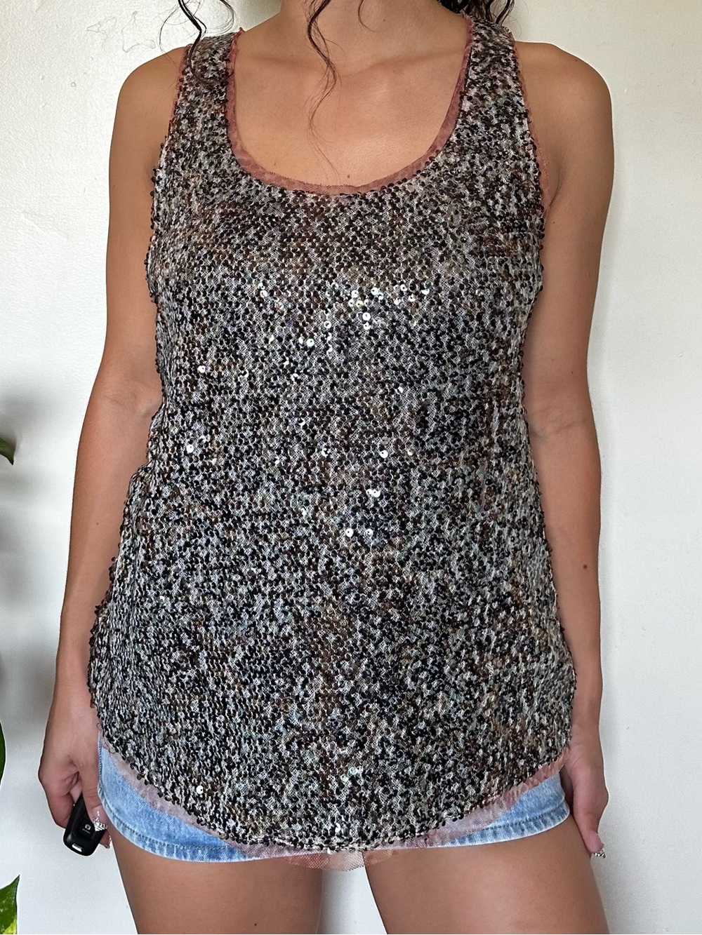 INC Sequin Tank